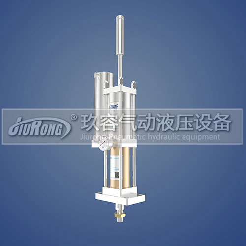 JRB增壓行程可調(diào)氣液增壓缸3d圖